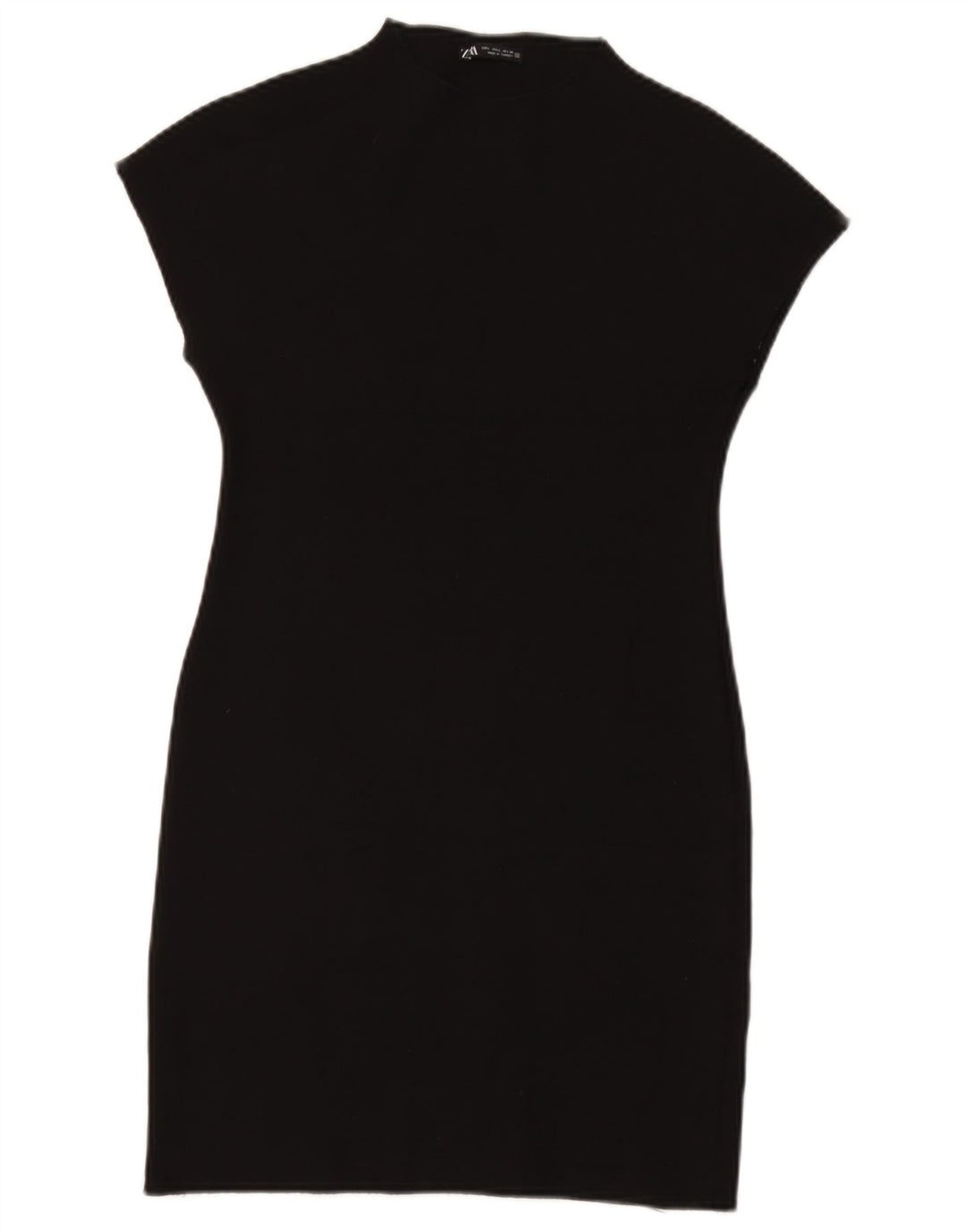 Abito tubino Zara da donna UK 14 grande nero