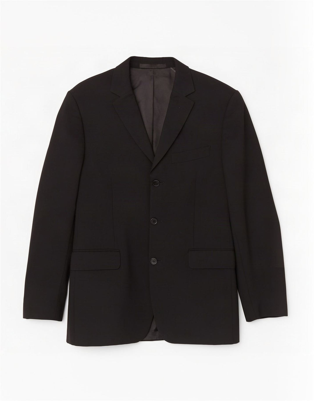 Giacca blazer a 3 bottoni da uomo Marks & Spencer UK 38 lana nera media