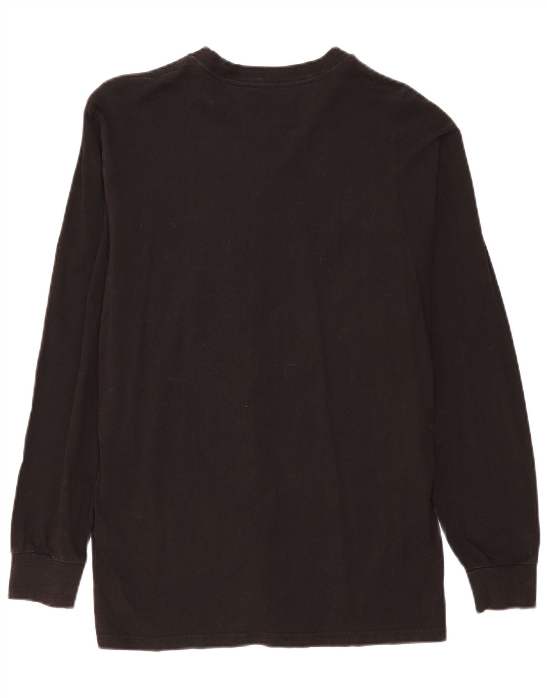 Maglietta grafica da uomo Vans a maniche lunghe in cotone nero medio