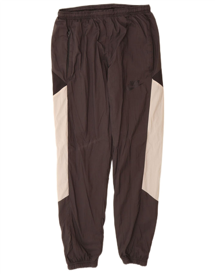 Pantaloni da tuta da uomo Nike Joggers Small Nero Colourblock Nylon