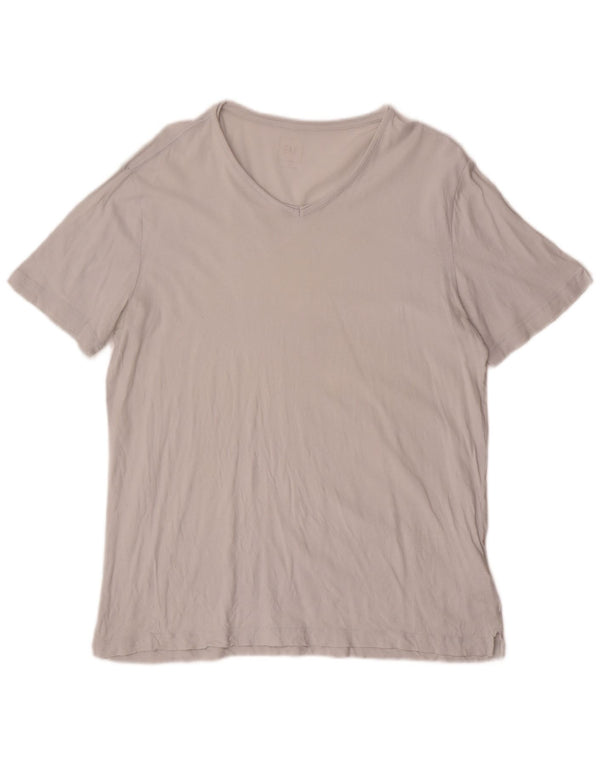 T-shirt da uomo Gap Top in cotone grigio medio