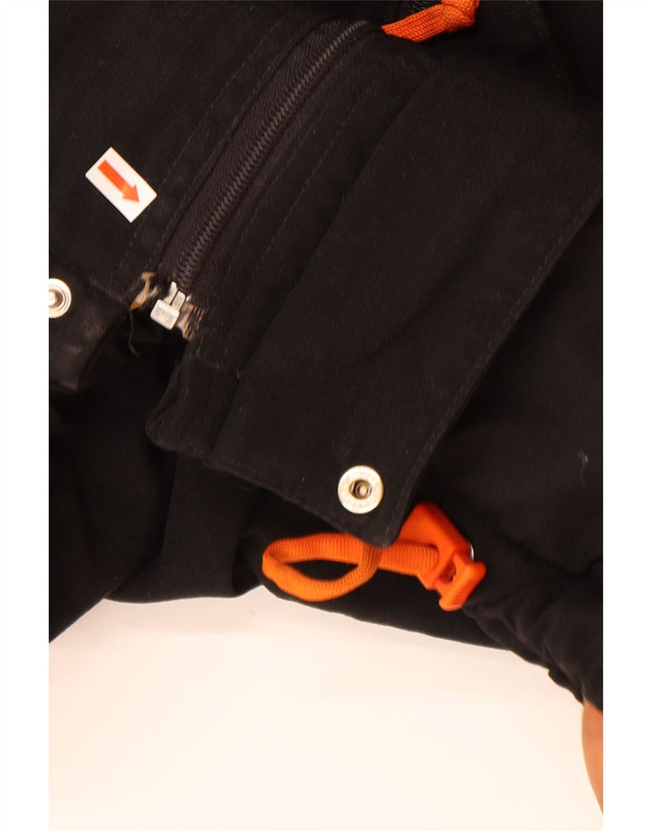 Giacca a vento con cappuccio da uomo NAPAPIJRI UK 38 media nera in poliammide