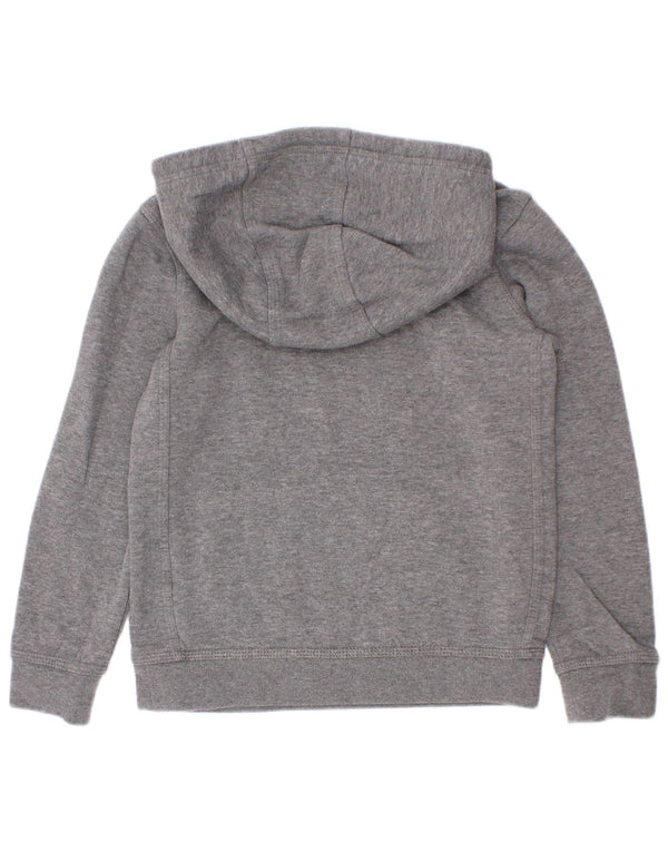 Felpa con cappuccio grafica Nike da bambino 6-7 anni in cotone grigio