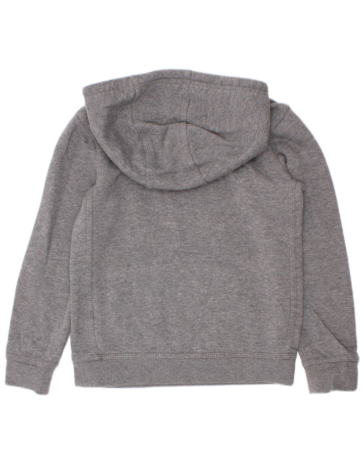 Felpa con cappuccio grafica Nike da bambino 6-7 anni in cotone grigio