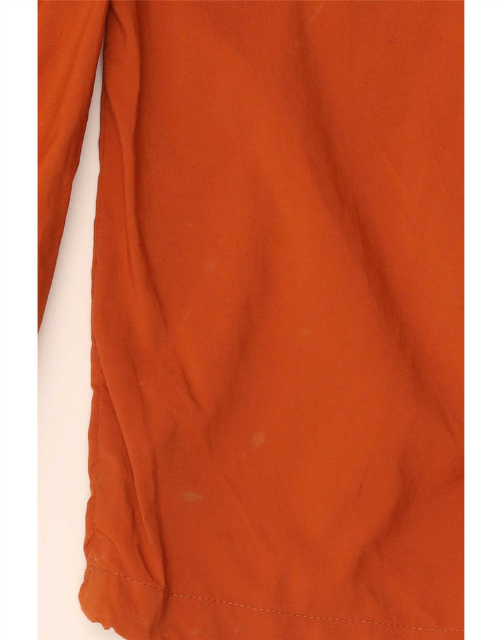 Bailo Pantaloni da tuta cargo da uomo piccoli in poliestere color block arancione