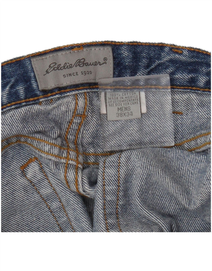 Jeans affusolati da uomo Eddie Bauer W38 L34 cotone blu
