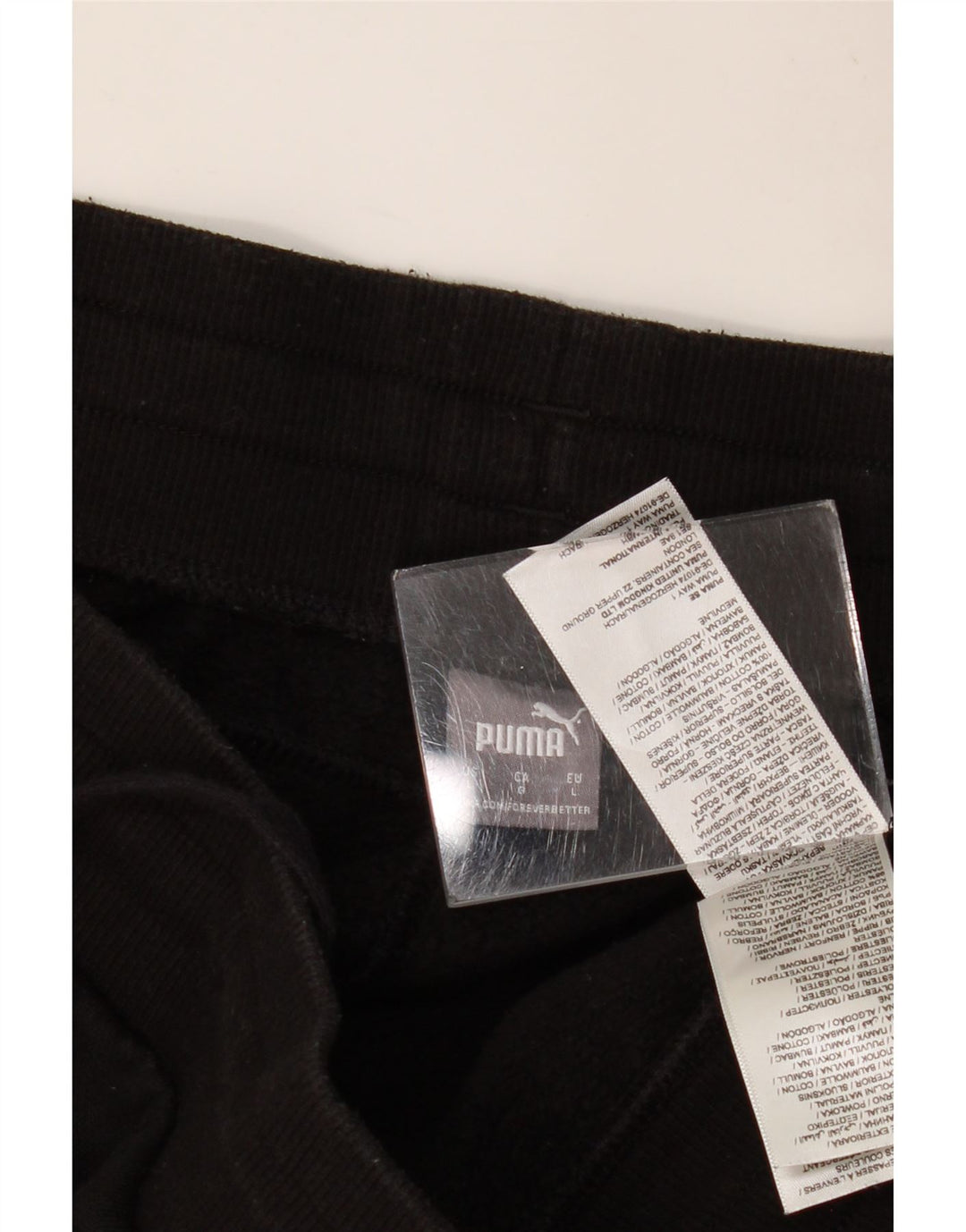 Pantaloni da tuta da uomo PUMA Joggers grandi in cotone nero
