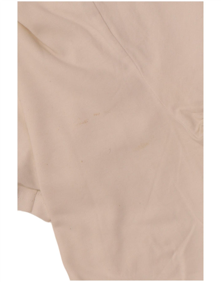 T-shirt uomo BENETTON Top Large in cotone bianco