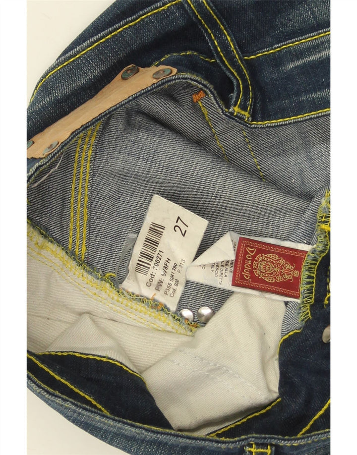 Jeans slim da donna Dondup W27 L32 cotone blu