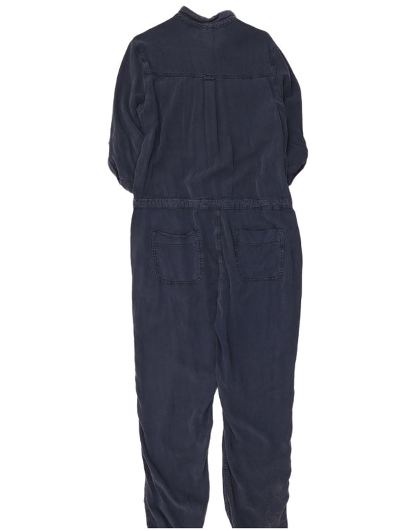Topshop Tuta da donna con maniche a 3/4 UK 16 Large Lyocell blu navy