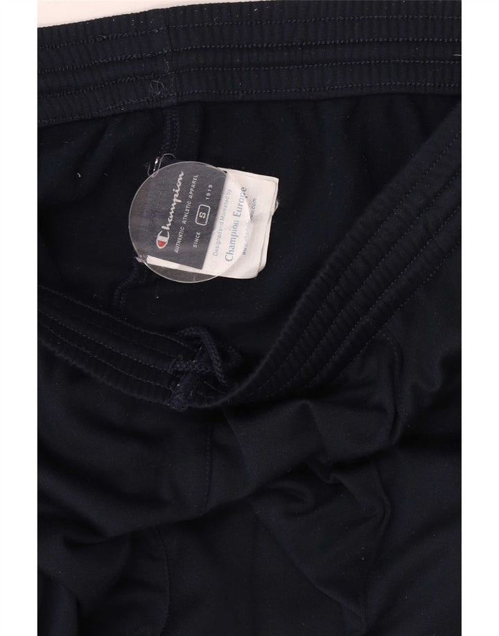 Pantaloni da tuta da uomo Champion piccoli in poliestere blu navy