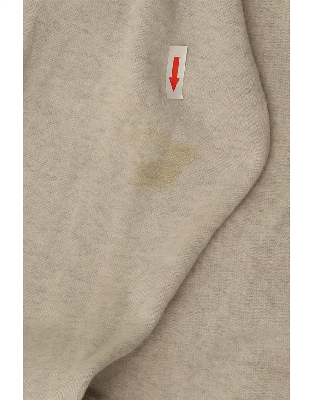 Felpa con cappuccio grafica Nike da uomo piccola in cotone grigio
