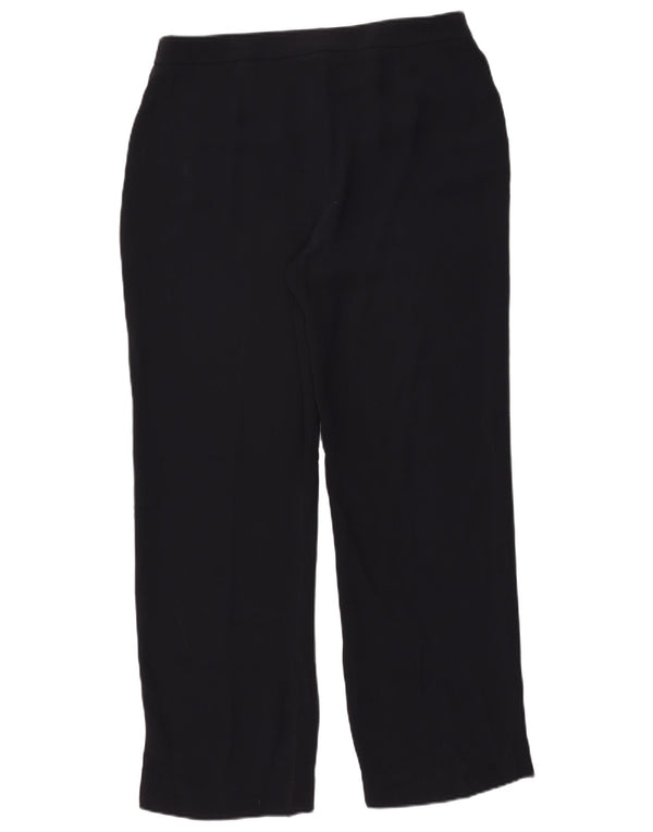 Pantaloni chino da donna Hobbs UK 14 Large W34 L30 poliestere blu navy