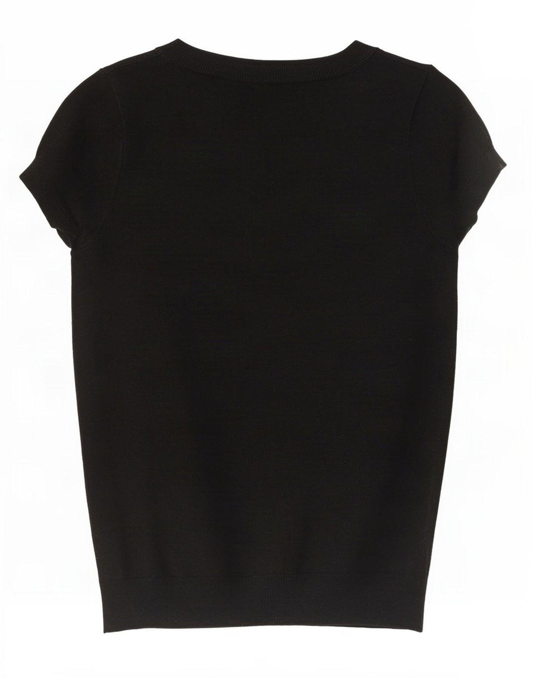 T-shirt Zara da donna Top UK 14 grande nera