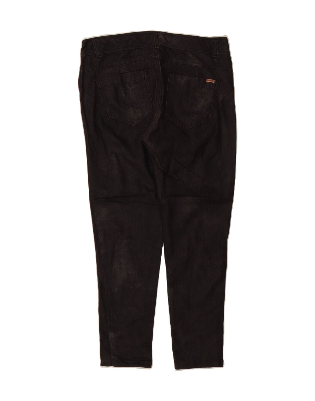 CALVIN KLEIN Womens Slim Cropped Jeans US 6 Medium W30 L24 Black Cotton Vintage Calvin Klein and Second-Hand Calvin Klein from Messina Hembry 