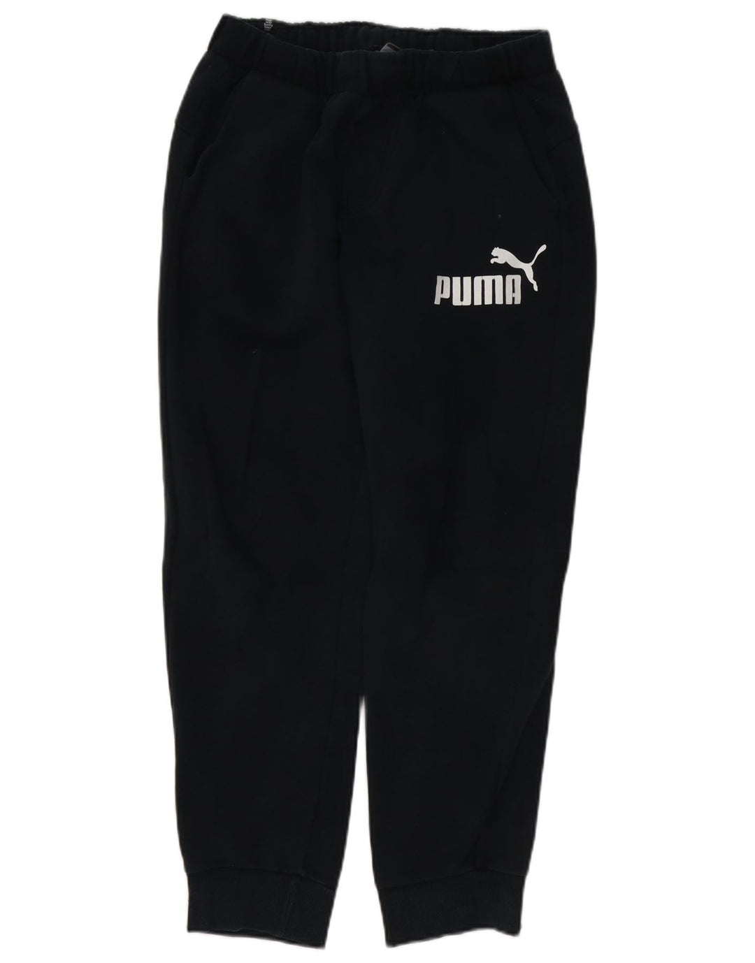 Pantaloni da tuta grafica da uomo Puma Joggers medio cotone nero