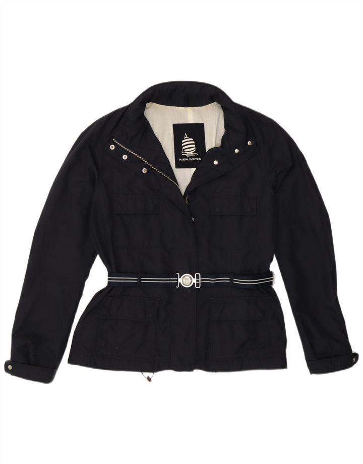 Marina Yachting Giacca da donna con cappuccio IT 46 Large Blu Navy