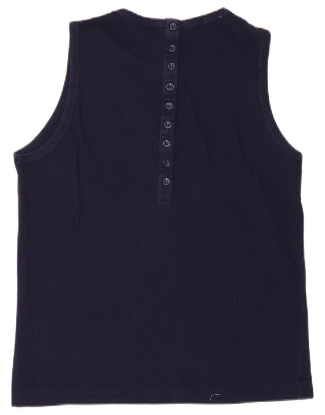 Canotta da donna Lacoste taglia 38 media in cotone blu navy