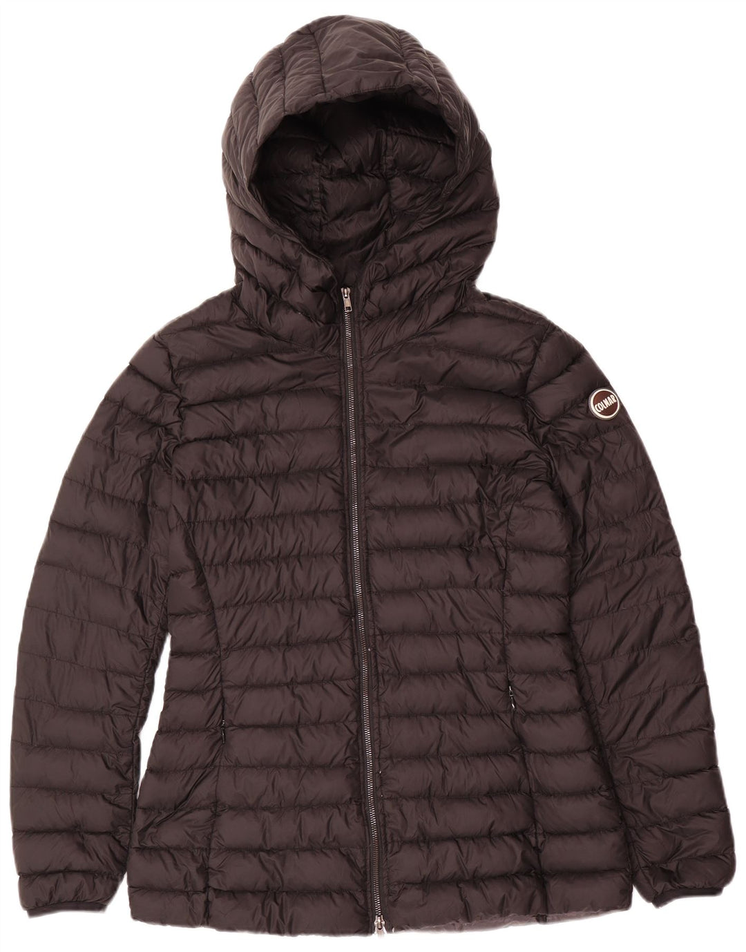 Piumino Colmar Donna con cappuccio IT 46 Large Nero Poliammide