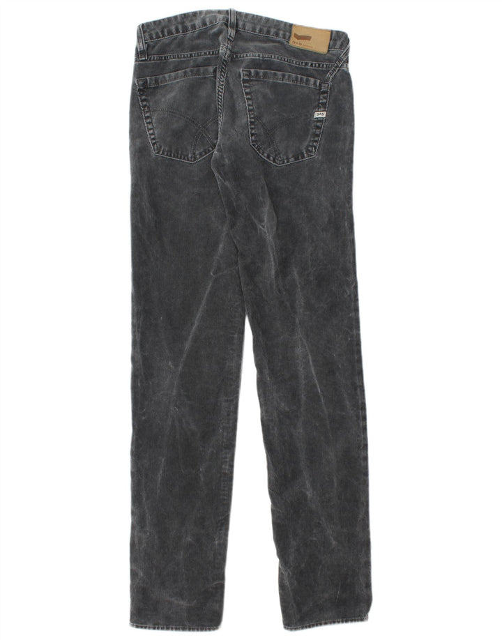 Pantaloni slim da uomo in velluto a coste Gas W30 L34 Grigi