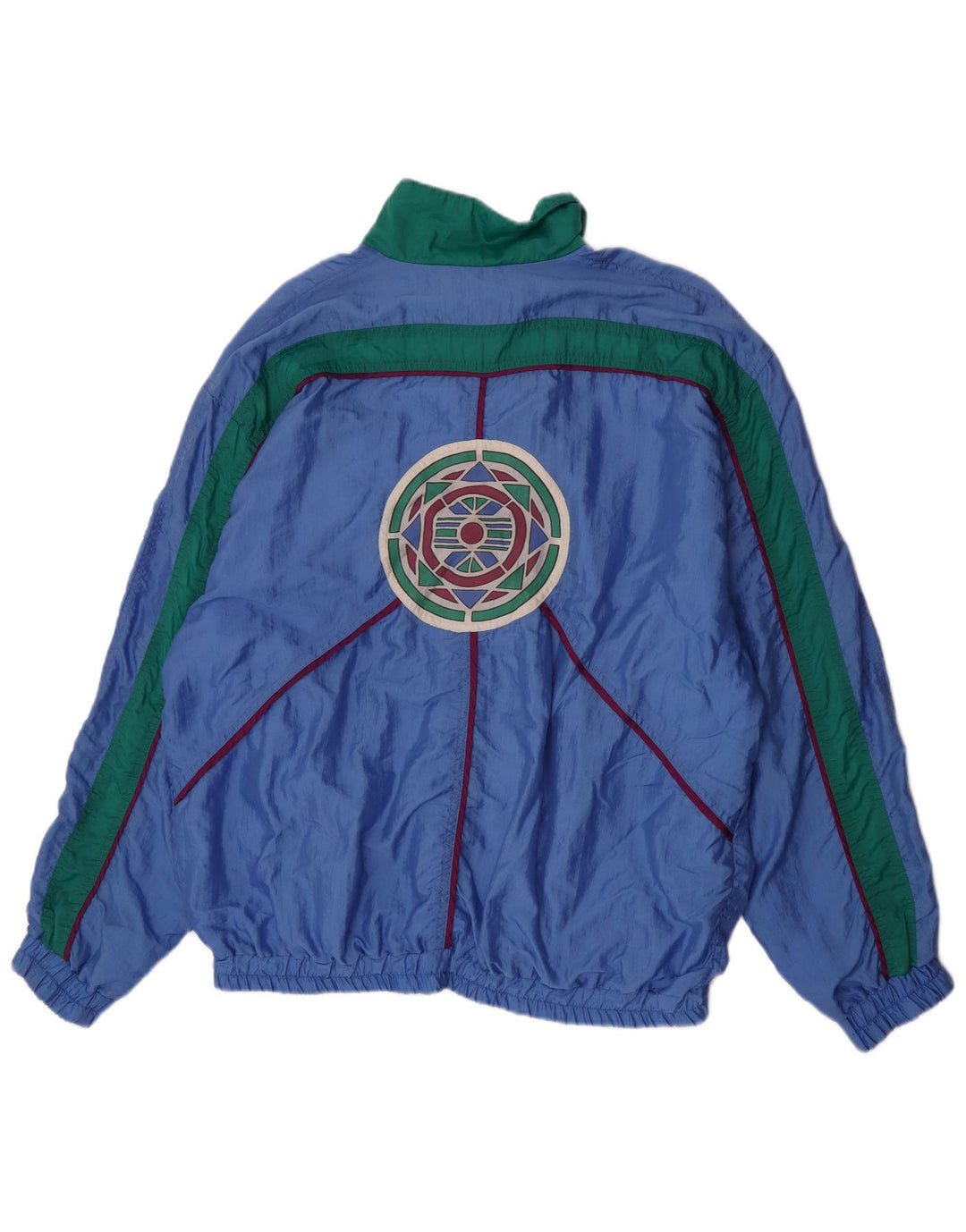 Giacca da ginnastica HEAD da uomo con grafica 2XL Blu Colourblock retrò