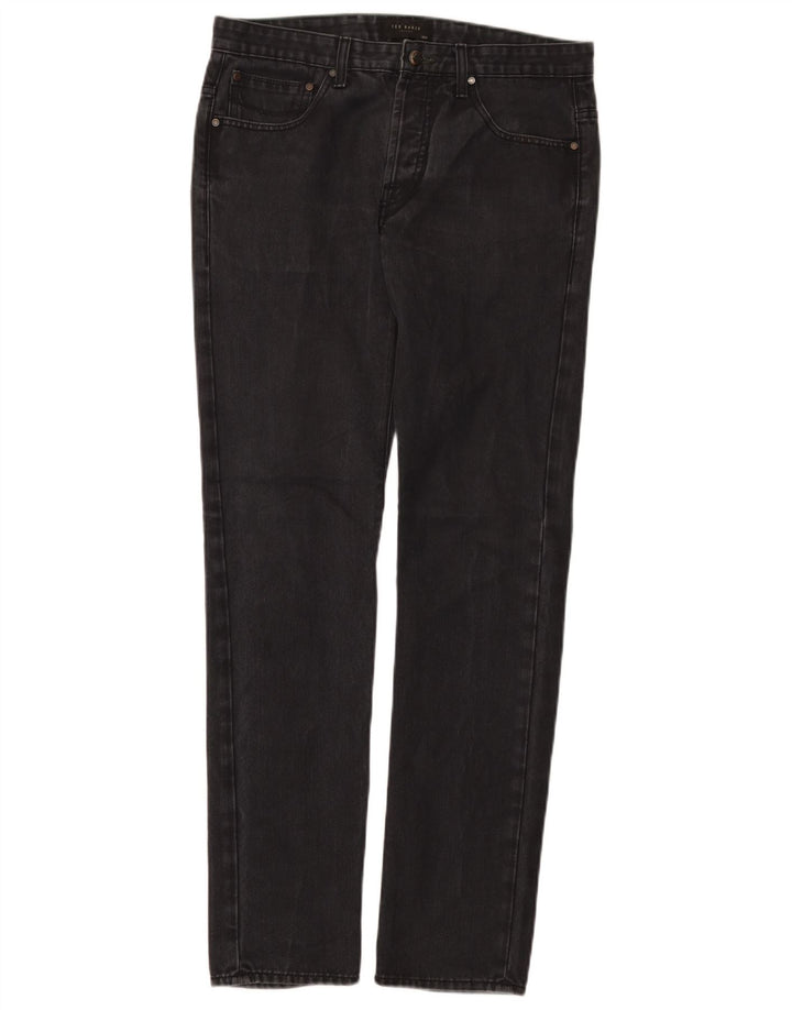 Jeans slim da donna Ted Baker W30 L31 cotone nero
