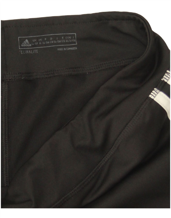Leggings Adidas Climalite Bambina 14-15 Anni Poliestere Nero