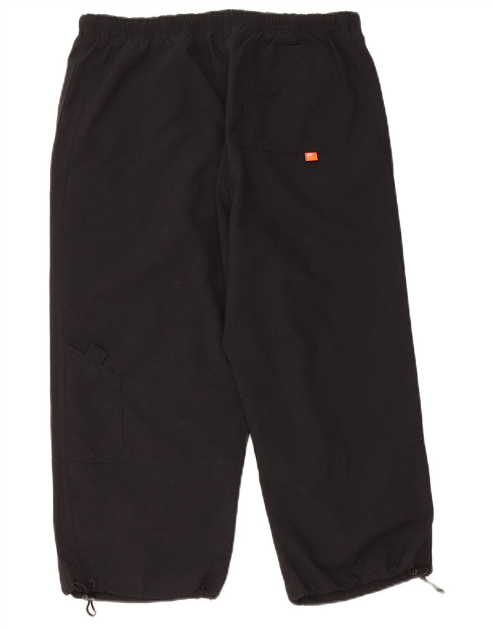 Pantaloni della tuta Nike Capri da donna UK 10/12 poliestere nero medio
