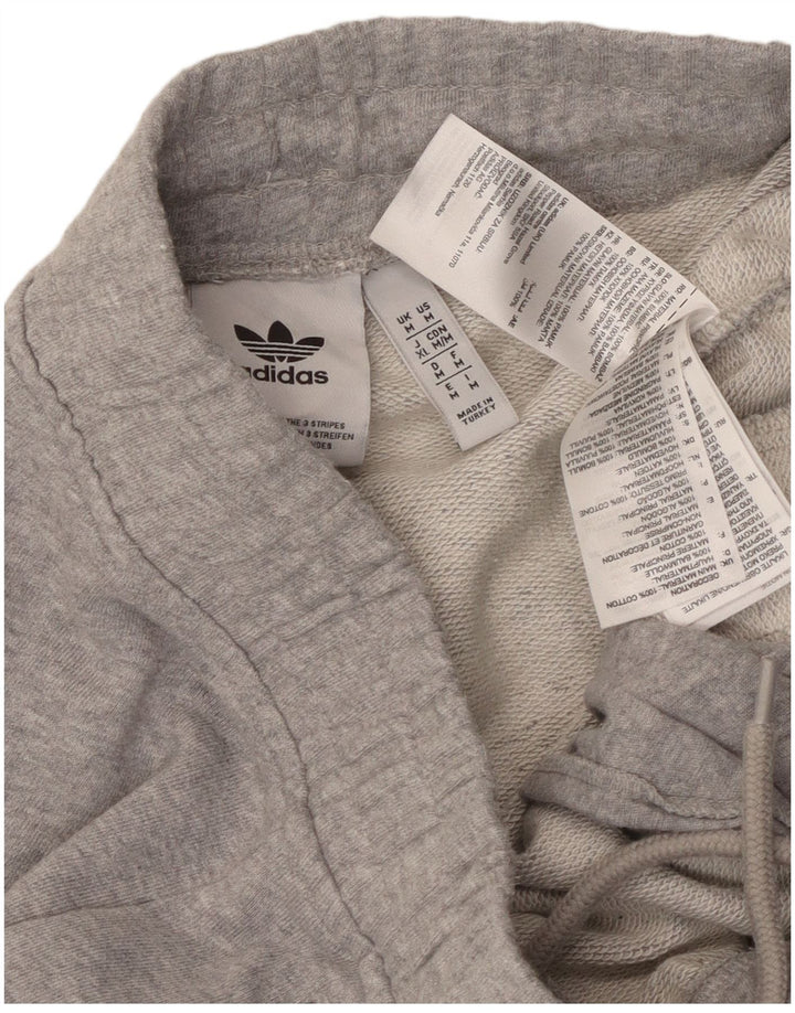 Pantaloni da tuta da uomo Adidas Joggers in cotone grigio medio