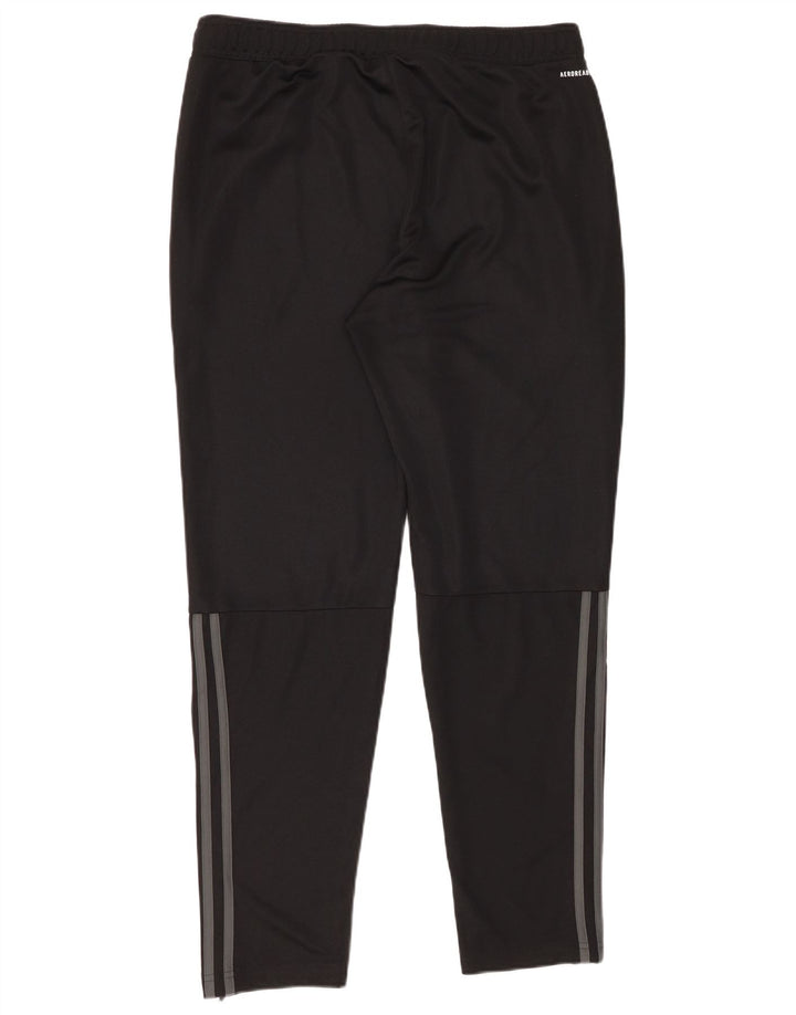 Pantaloni da tuta ADIDAS Aeroready da uomo grandi in poliestere nero