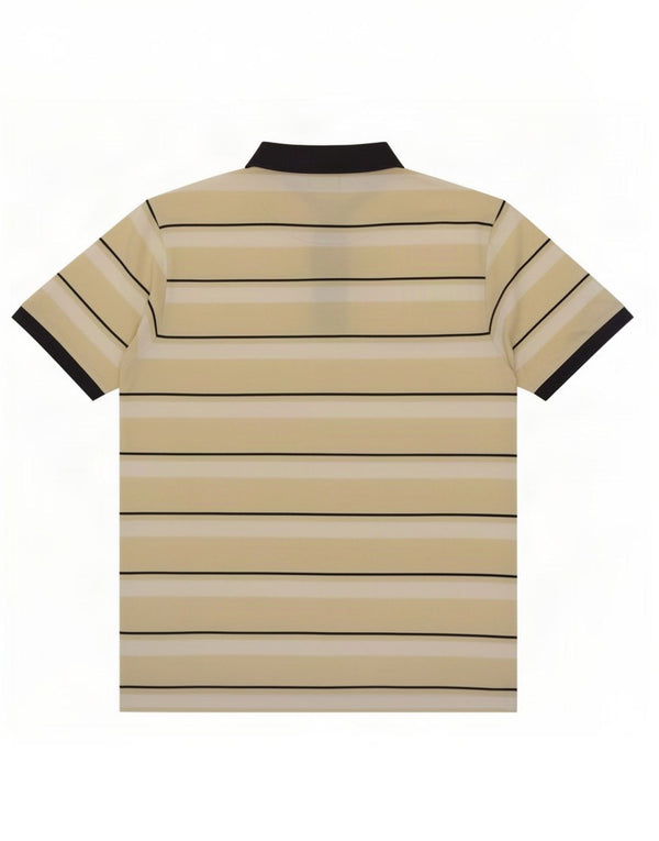 Polo Rugby Kappa Da Uomo A Righe Large Beige