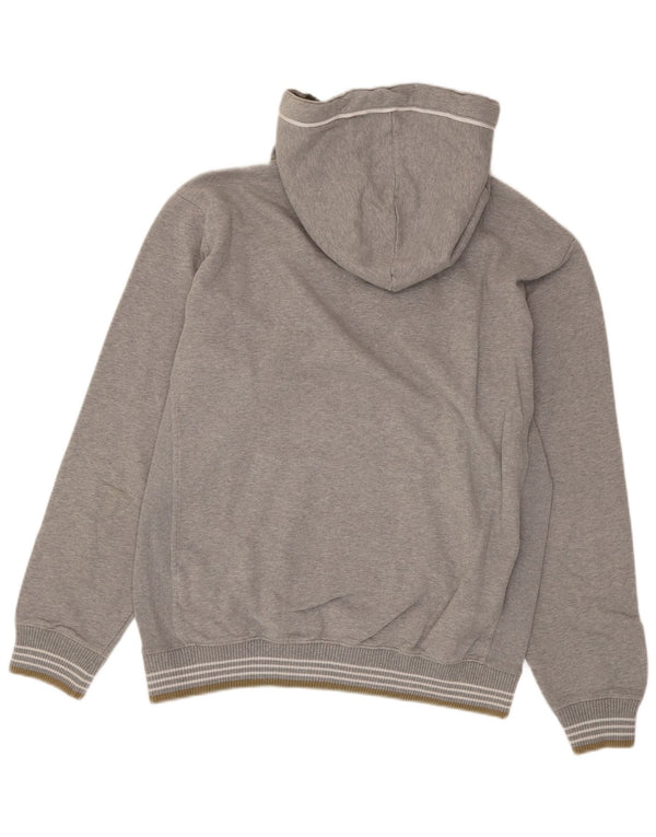 Felpa con cappuccio grafica da uomo Champion XL in cotone a righe grigie