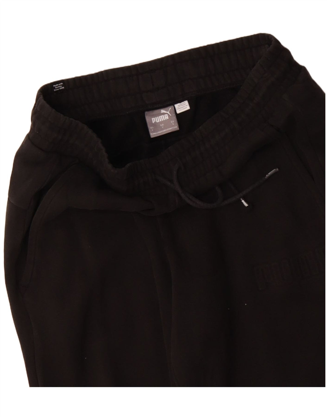 Pantaloni da tuta da uomo PUMA Joggers piccoli in cotone nero
