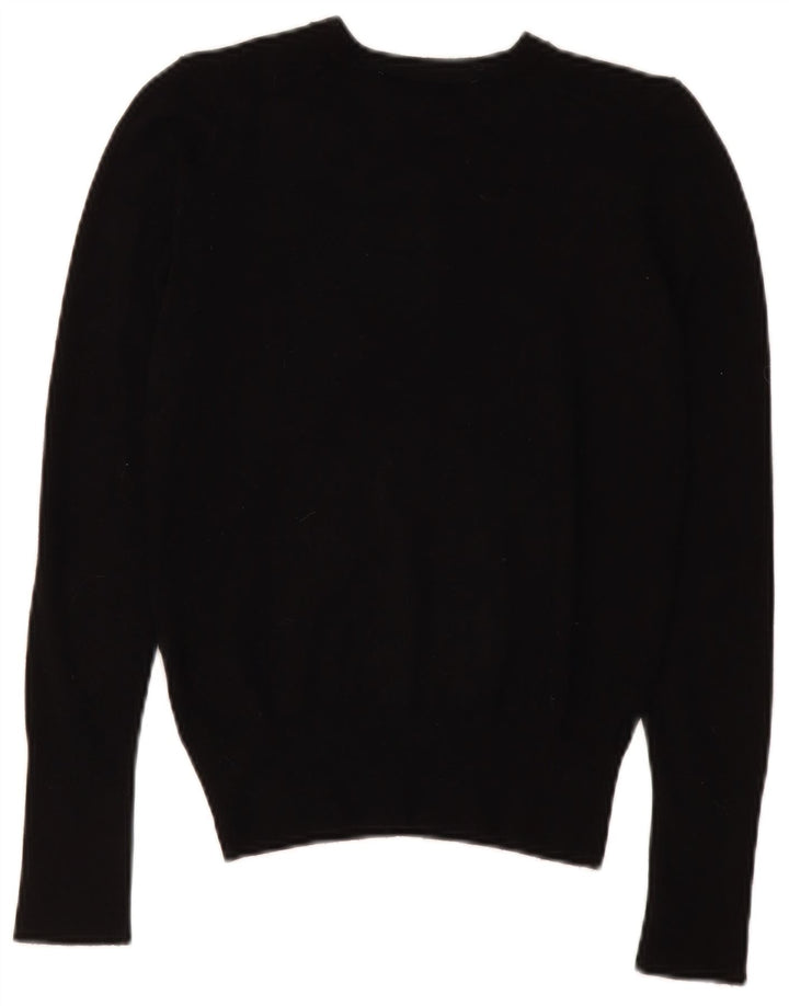 Maglione maglione girocollo da donna Zara UK 10 piccolo nero
