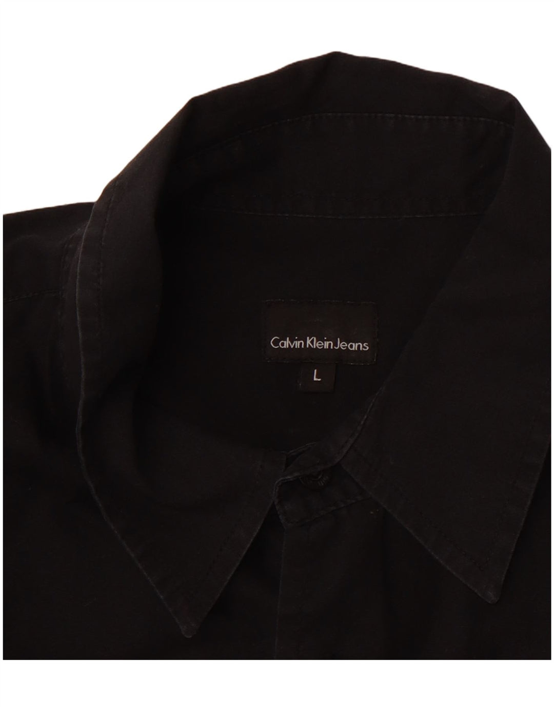 CALVIN KLEIN Camicia da uomo grande nera