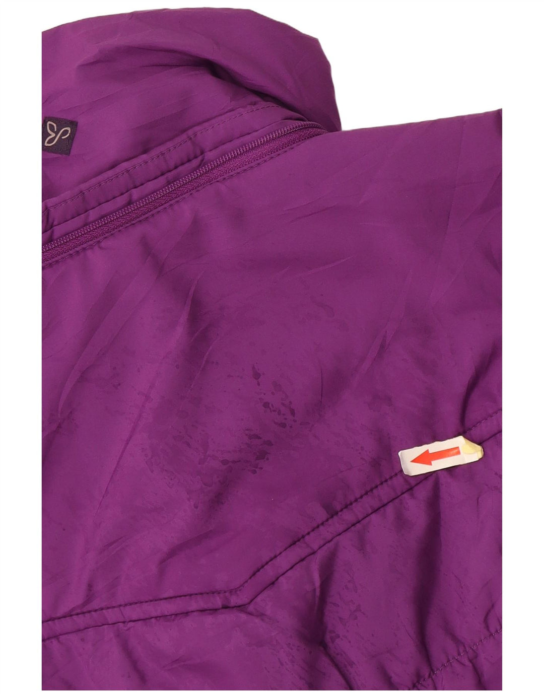 Giacca imbottita da donna Prana UK 16 Large Viola Poliestere