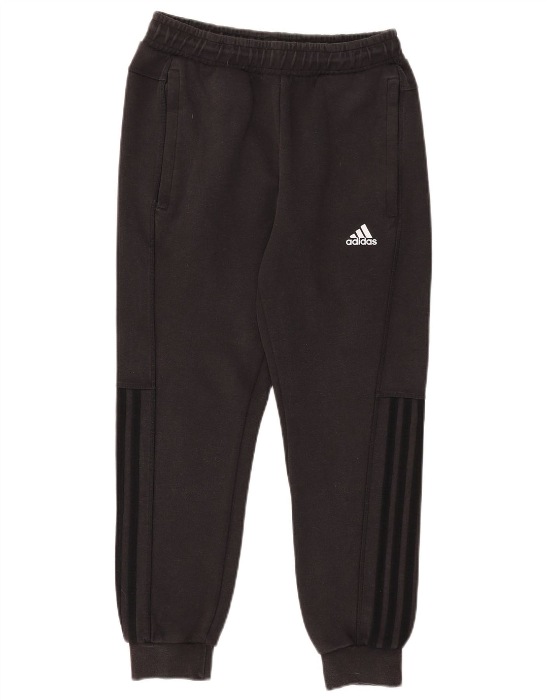 Pantaloni da tuta da donna ADIDAS Joggers UK 10 piccoli cotone nero