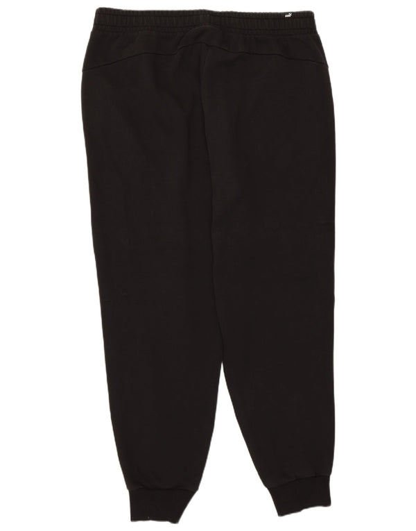 Pantaloni da tuta con grafica da donna Puma Joggers UK 18 XL Cotone nero