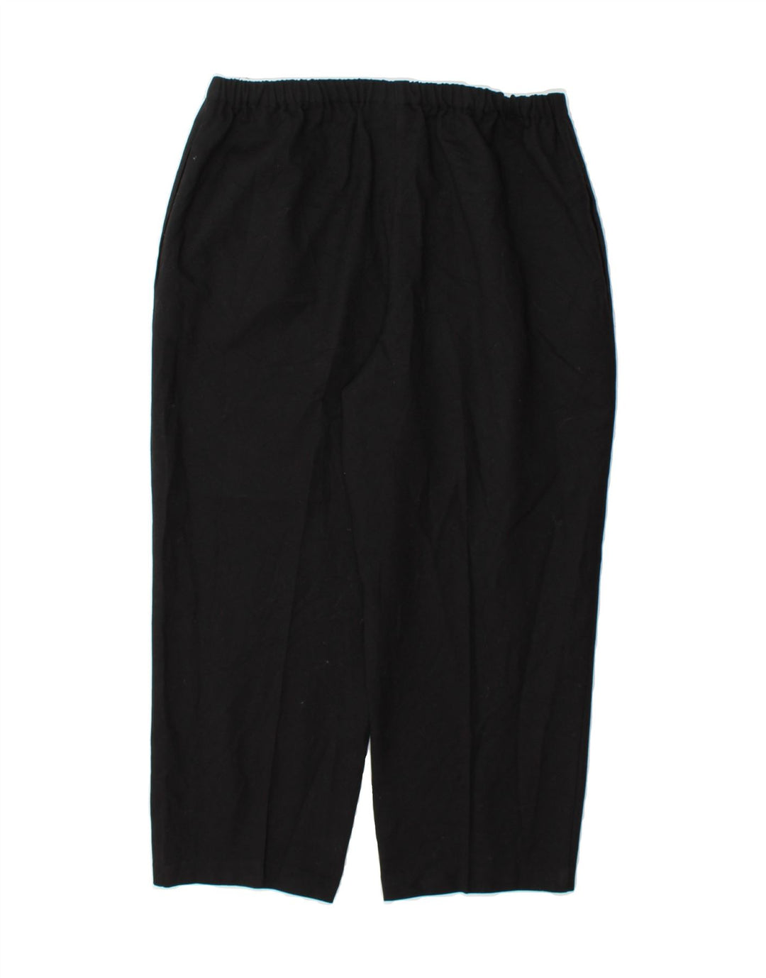 ORVIS Womens Loose Fit Capri Trousers US 12 Large W32 L24 Black Polyester Vintage Orvis and Second-Hand Orvis from Messina Hembry 