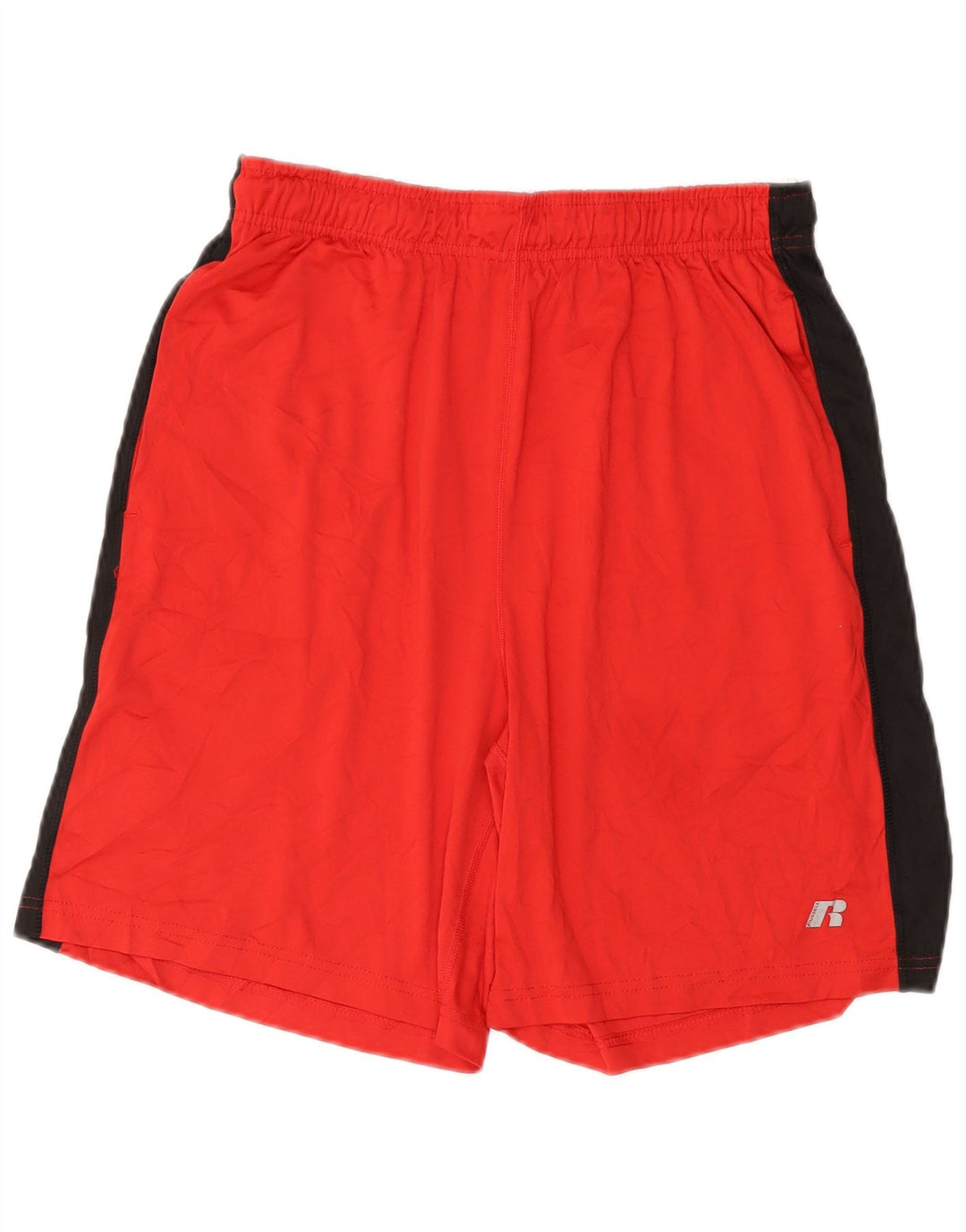 RUSSELL ATHLETIC Pantaloncini sportivi da uomo Rosso medio Poliestere color block
