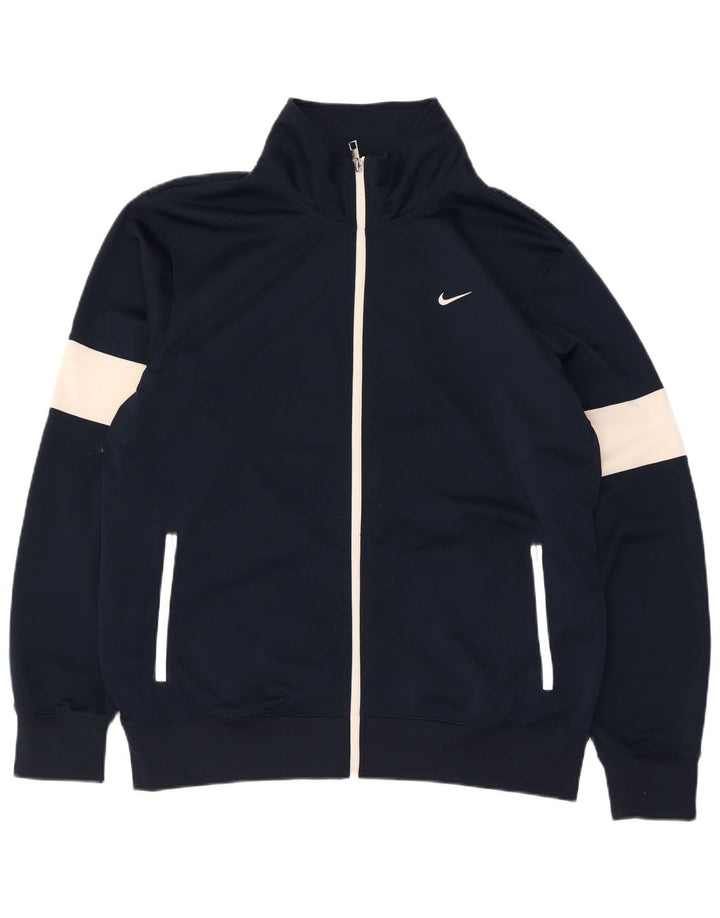 Giacca da tuta da uomo Nike Regular Fit, giacca grande, colore blu navy