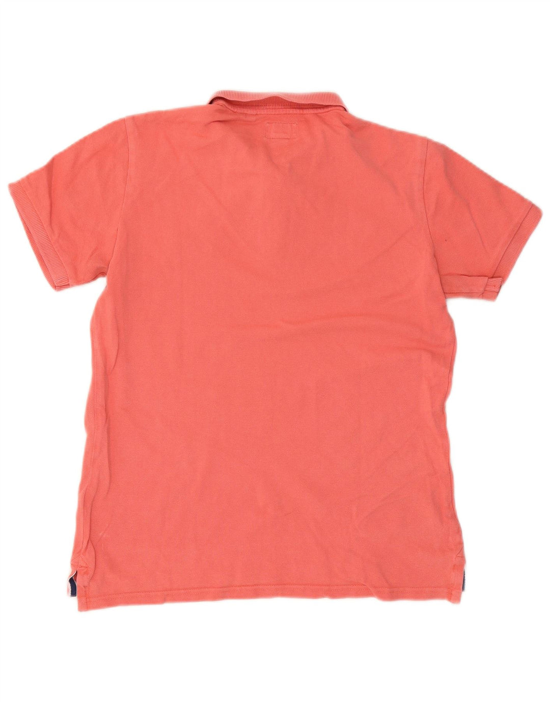 Polo da uomo Superdry in cotone rosa medio