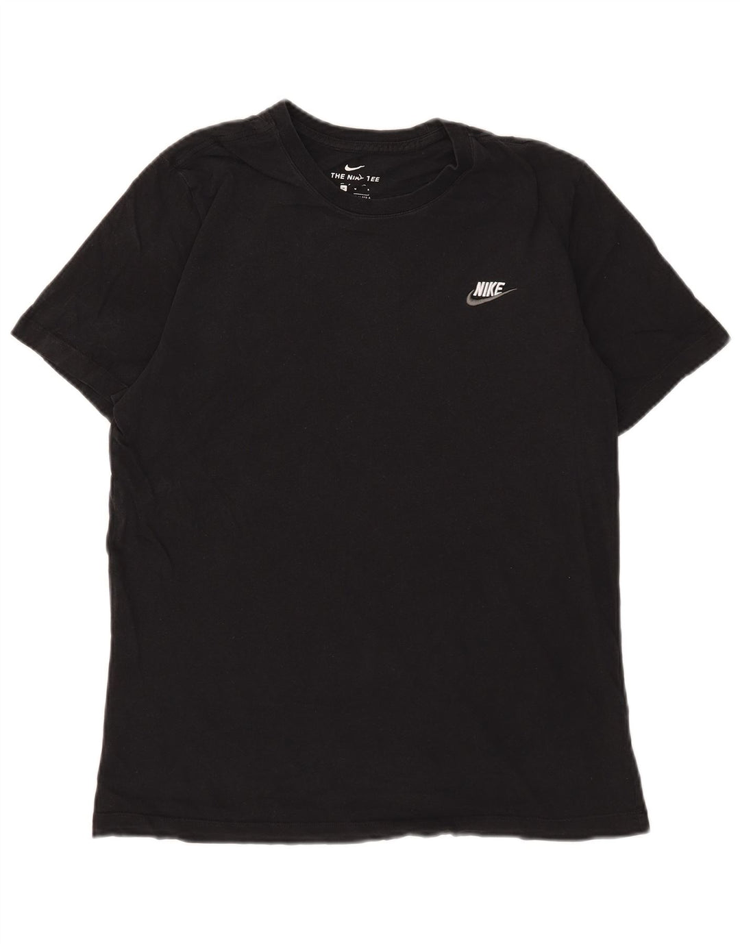 T-shirt grafica da uomo Nike Top in cotone nero medio