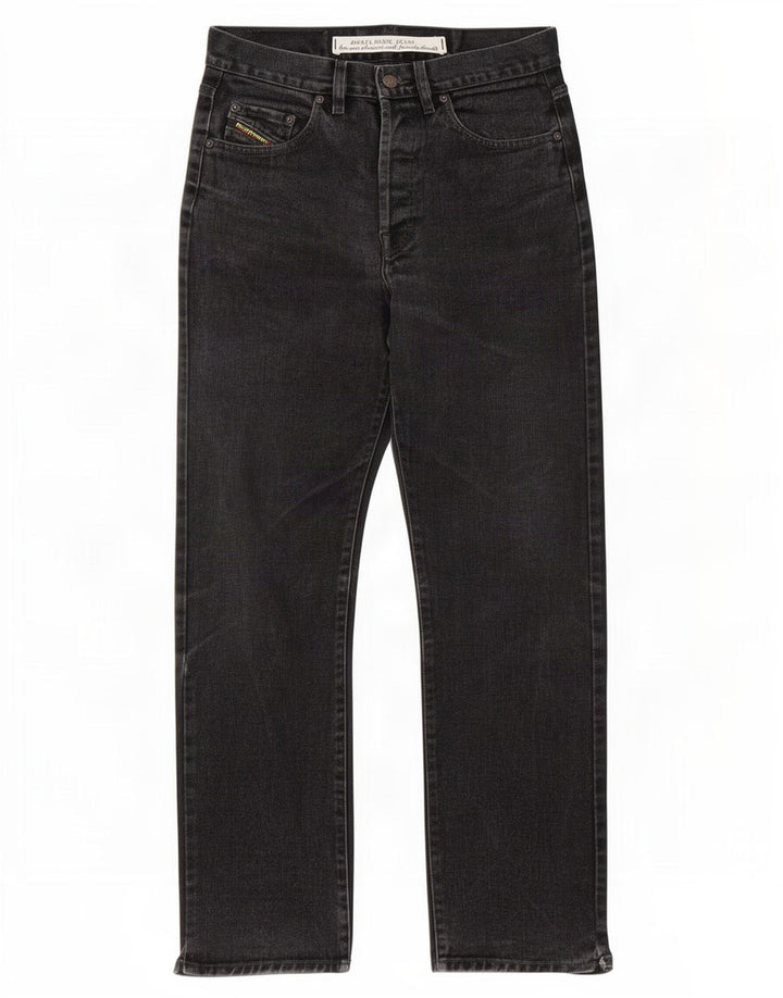 Jeans dritti da uomo Diesel W32 L31 cotone nero