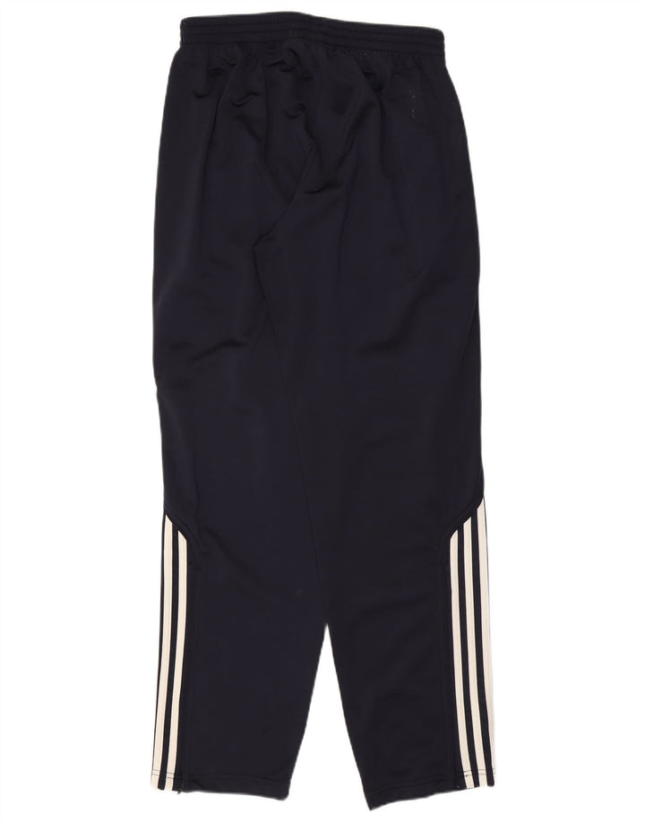 Pantaloni da tuta da uomo Adidas UK 40/42 Poliestere blu navy medio