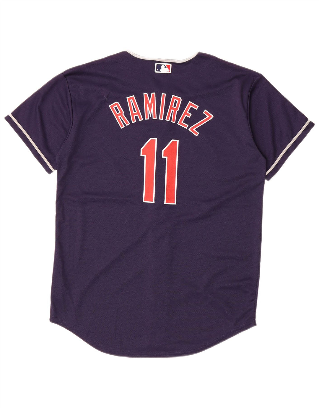 MERCE ORIGINALE Maglia da ragazzo Indians Top 14-15 anni Large Blu Navy