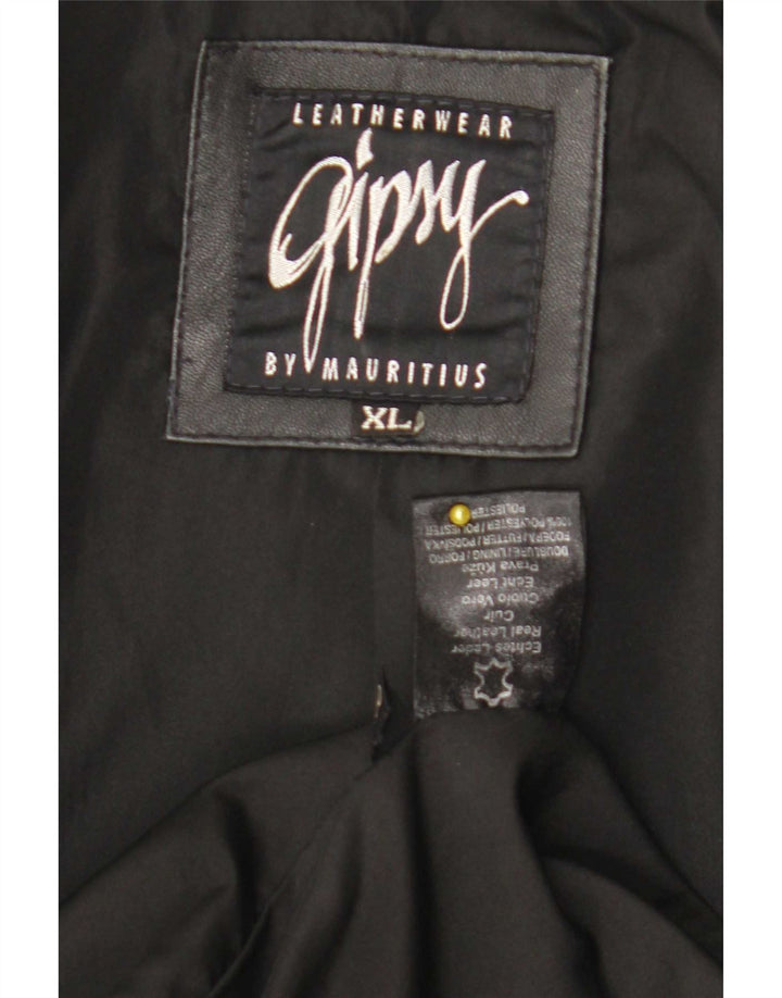 Gipsy by Mauritius Giacca blazer da uomo a 3 bottoni UK 42 XL Nera