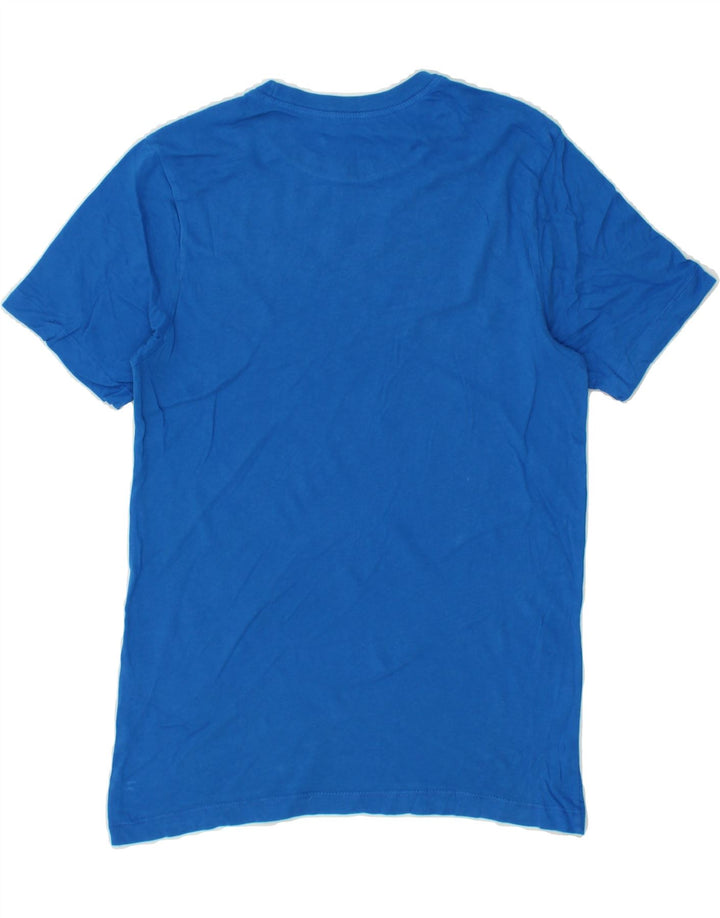 NIKE Mens Graphic T-Shirt Top Small Blue Cotton Vintage Nike and Second-Hand Nike from Messina Hembry 