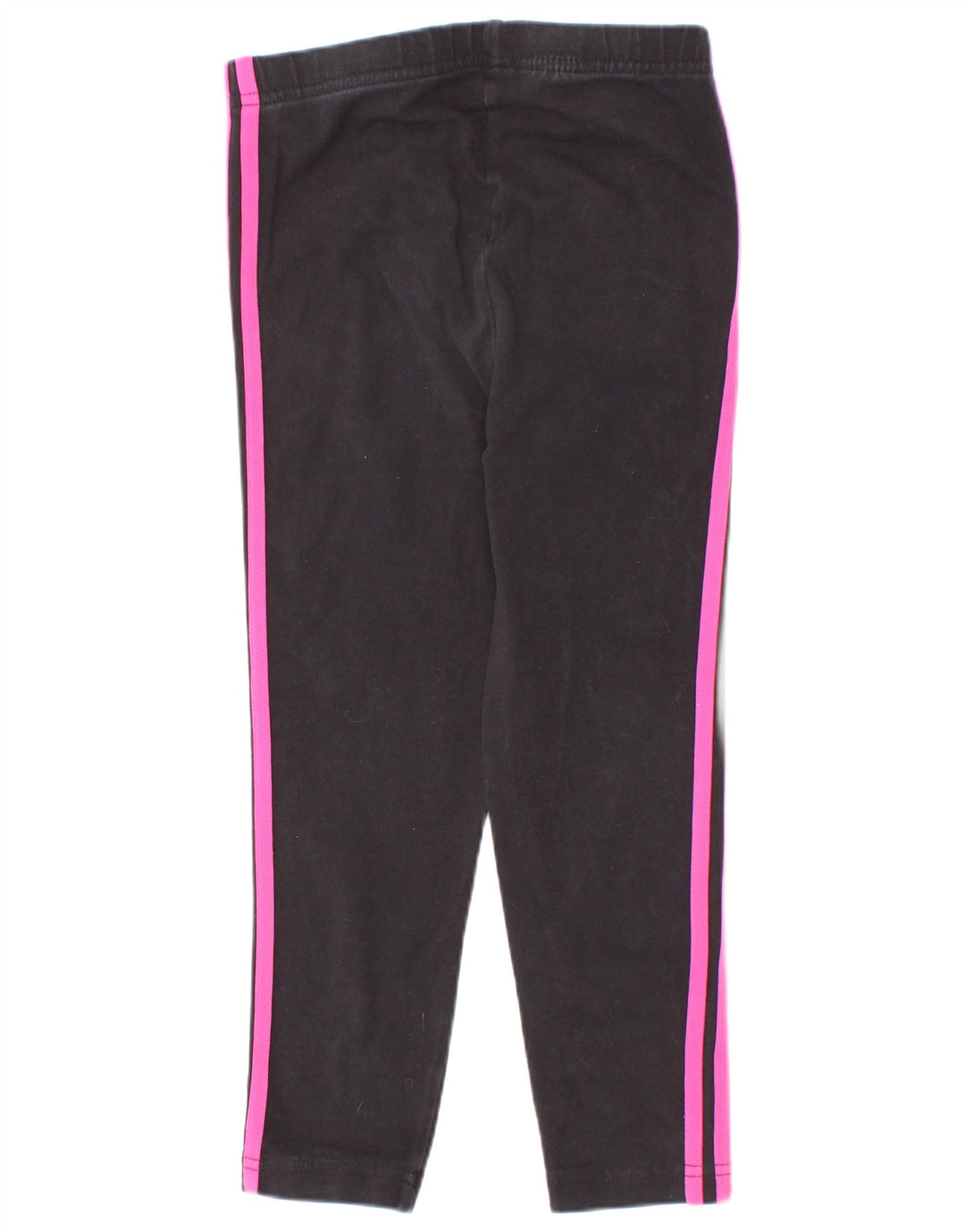 Leggings Adidas Bambina 3-4 Anni Cotone Nero