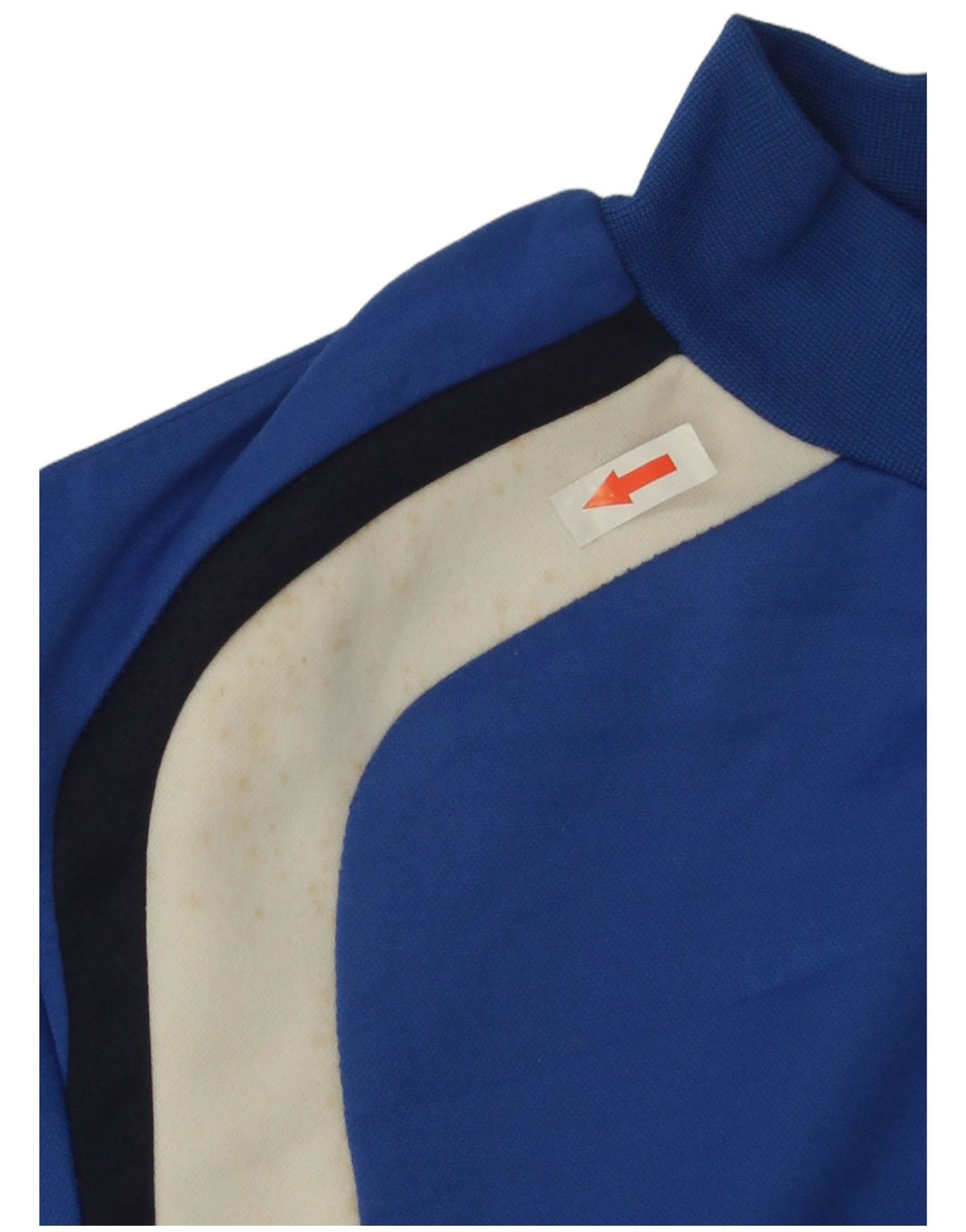 Felpa Diadora Uomo Maglione Small Blu Colourblock Poliestere